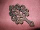 Vintage Wilton Cast Iron Trivet Scrolled Tree Small 5 In Tall Trivets photo 5