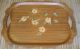 Large Vintage Overton Bentwood Walnut Inlay Serving Tray Mcm Antique Rare Htf Other photo 2