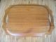 Large Vintage Overton Bentwood Walnut Inlay Serving Tray Mcm Antique Rare Htf Other photo 3