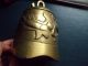 Antique Asian/chinese/japenese? Vtg Brass/ Bronze/gold Dragon Gong Bell Bells photo 7