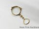 Antique 1800 S Gilded Folding Eye Glasses Monocle Magnifying Glass Conversion Optical photo 1