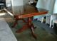 Mahogany Antique Traditional Duncan Phyfe Style Dining Table W 2 Leaves Quality 1900-1950 photo 6