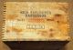 Antique Dupont High Explosive Gelex No 2 50lb Dynamite Jointed Wood Crate Lqqk Boxes photo 2