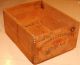 Antique Dupont High Explosive Gelex No 2 50lb Dynamite Jointed Wood Crate Lqqk Boxes photo 3