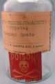 J.  F.  Hartz Co Halifax Toronto Skull & Cross Bones T.  C.  W Co Poison Label Bottle, Bottles & Jars photo 9