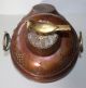 Vintage Chinese Copper Brass Bird Large 2 Pc Incense Smoke Burner Brazier Incense Burners photo 9