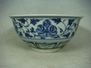 Chinese Blue&white Porcelain Bowl photo