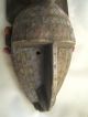 Vintage Chi Wara Mali Wood And Metal Mask African Large Wall Sculpture Masks photo 1