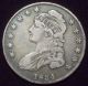 1834 Over 1834 Bust Half Dollar Silver O - 118 Rarity 4 Vf+ Rare R - 4 Overdate The Americas photo 1