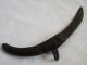 Primitive Antique Hand Made Knife Blade Iron Horn Finding Tool 1800 Very Rare Primitives photo 3