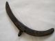Primitive Antique Hand Made Knife Blade Iron Horn Finding Tool 1800 Very Rare Primitives photo 7