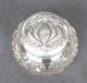 1900 Horton & Allday Birmingham Sterling Crystal Vanity Perfume Jar Art Nouveau Other photo 2