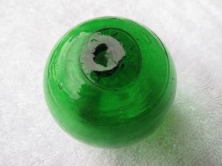(1109) 2.  38 Inch Diameter Japanese Curio Glass Float Ball Buoy photo