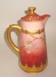 Beatiful,  Antique Porcelain Chocolate Pot,  With Hand Painted Decoration Pitchers photo 1