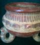 Inca Treasures Pre Columbian Tripod Bowl,  Pottery,  Artifact,  Art Vessel Coa The Americas photo 6