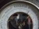 Antique French Enamel & Hand Carved Detail Wooden Aneroid Banjo Style Barometer Other photo 8