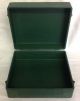 Fab Vintage Wooden First Aid Medicine Cabinet / Box / Chest With Green Covering Other photo 1