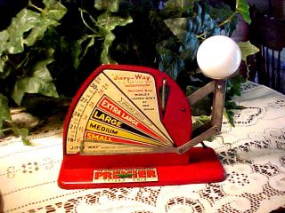 Antique/vtg.  Jiffy - Way Egg Scale National Ideal Company Toledo Ohio Poultry Farm photo