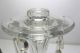 Antique Clear Glass Mantle Candle Luster / Candle Holder Candle Holders photo 9