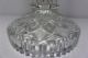 Antique Clear Glass Mantle Candle Luster / Candle Holder Candle Holders photo 2
