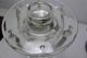 Antique Clear Glass Mantle Candle Luster / Candle Holder Candle Holders photo 5