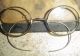 Antique,  1800 ' S Wire Rimmed Prescription Glasses Frames Hallmarked Silver Ec Optical photo 3