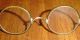 Antique,  1800 ' S Wire Rimmed Prescription Glasses Frames Hallmarked Silver Ec Optical photo 5