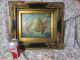 Antique English Warships Oil Painting W/original Frame Artist Signed 1872 Nr Other photo 10