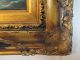 Antique English Warships Oil Painting W/original Frame Artist Signed 1872 Nr Other photo 6