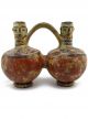Across The Puddle Pre - Columbian Pottery Double Water Jar Reproduction Latin American photo 2