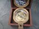 Antique Style Natural Sine By Stanley Of London Nautical Brass Compass Other photo 1