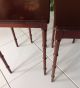 Mahogany Imperial Grand Rapids Nesting Side Tables (set Of 3) Post-1950 photo 8