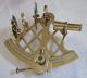 Slow/fast Motion 8in Working Polished Brass Sextant Sextants photo 6