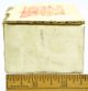 Vintage Cardboard Box With Railroad Train Steam Engine 