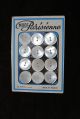 Antique Card Of 12 Mother Of Pearl Buttons Nacre 3/4 