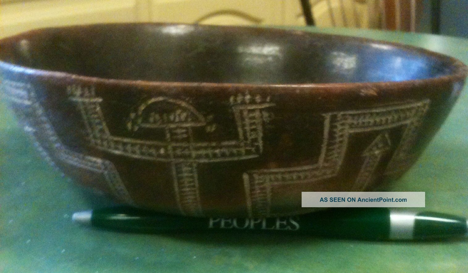 Inca Treasures Pre Columbian Nayarit Pottery Bowl,  Art,  Artifact,  Coa The Americas photo