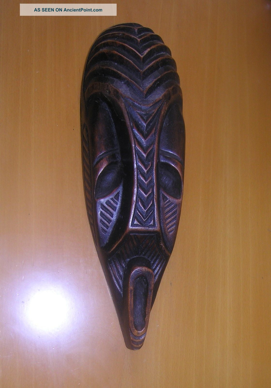 Antique African - Congo Belge - Carving Wooden Hangging Figure Sculptures & Statues photo