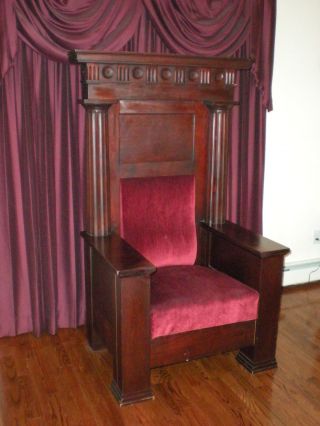 Church Throne Alter Chair photo