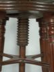 Antique 19th Century Sheraton Reeded Leg Piano Stool 1800-1899 photo 1