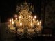 Vintage Schonbek ' S Crystal Chandelier With Golden Arms And 18 Lights, Chandeliers, Fixtures, Sconces photo 1