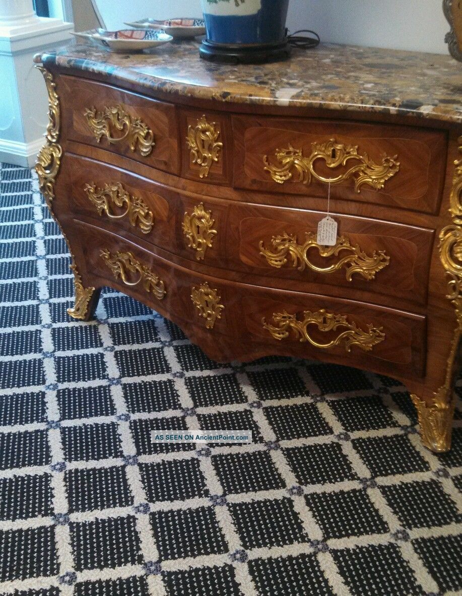 19th Century French Commode/chest With Exquisite Dor ' E Bronze Mounts.  Fine. 1800-1899 photo