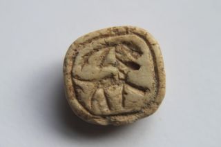 Quality Ancient Egyptian Seal/scaraboid 22nd Dyn photo