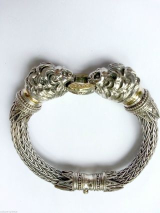 A Ancient Bracelet In 18k Gold & Sterling Silver photo
