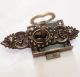 Set Vintage Victorian Artistic Keyhole With Antique Key Lock And Skeleton Keys Locks & Keys photo 2