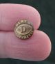 Antique Glove Button: Dent ' S Dents Chevrette Diminutive Brass,  Metal,  1890s Rare Buttons photo 2