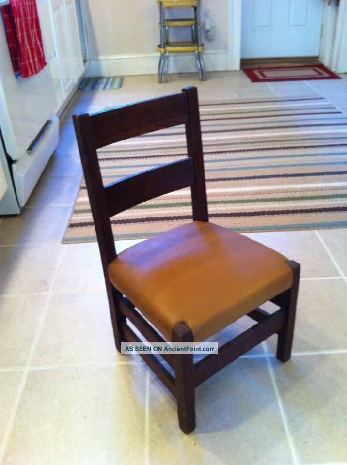 Rare Child ' S Chair By Charles Stickley 1900 - 1920 Mission Arts & Crafts 1900-1950 photo