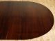 6ft Antique Mahogany Extendable Oval Dining Table W/ Leaf & Casters C1910 1900-1950 photo 6