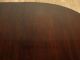 6ft Antique Mahogany Extendable Oval Dining Table W/ Leaf & Casters C1910 1900-1950 photo 7