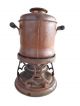 Antique Copper Samovar Coffee Teapot Urn Burner Buffalo New York Pat.  1896 - 1898 Metalware photo 8