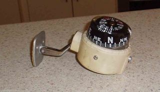 Maritime Boat Or Car Small Dashboard Mounted Compass Taylor Instruments Usa photo